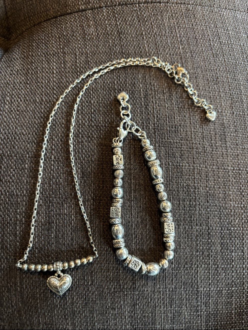 Brighton necklace and bracelet bundle